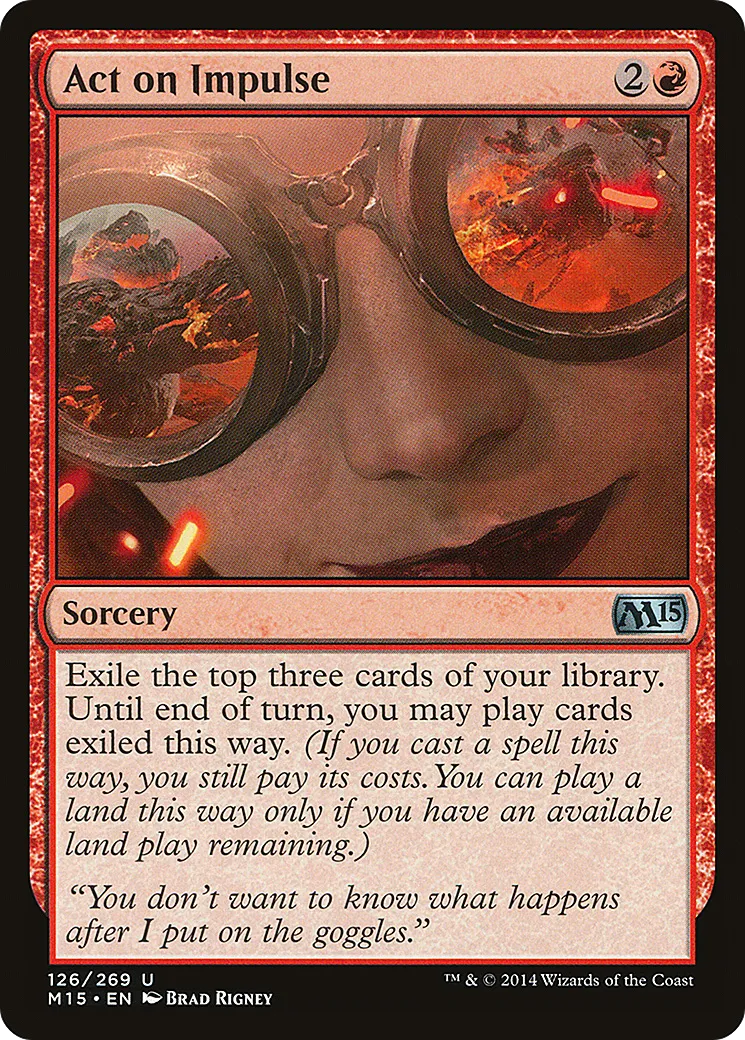 Act on Impulse — Magic 2015 — Magic: The Gathering