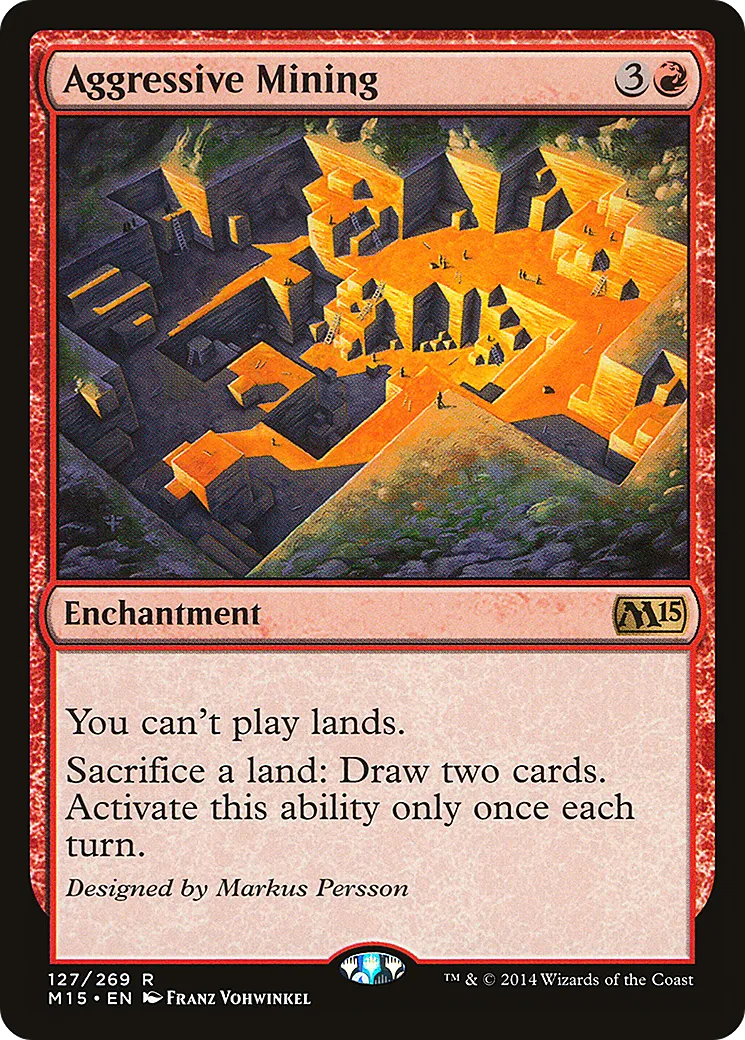 Minage agressif — Magic 2015 — Magic: The Gathering