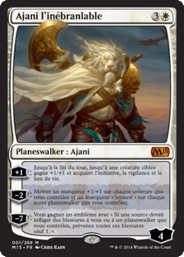 Ajani l'inébranlable — Magic 2015 — Magic: The Gathering