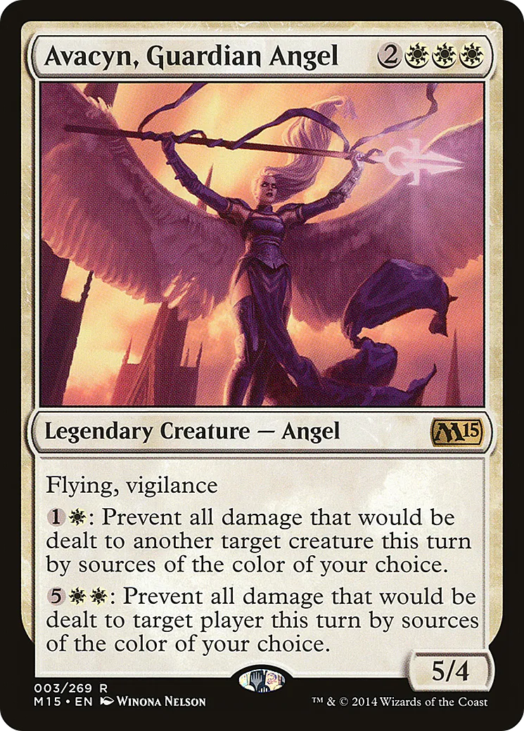 Avacyn, Guardian Angel — Magic 2015 — Magic: The Gathering
