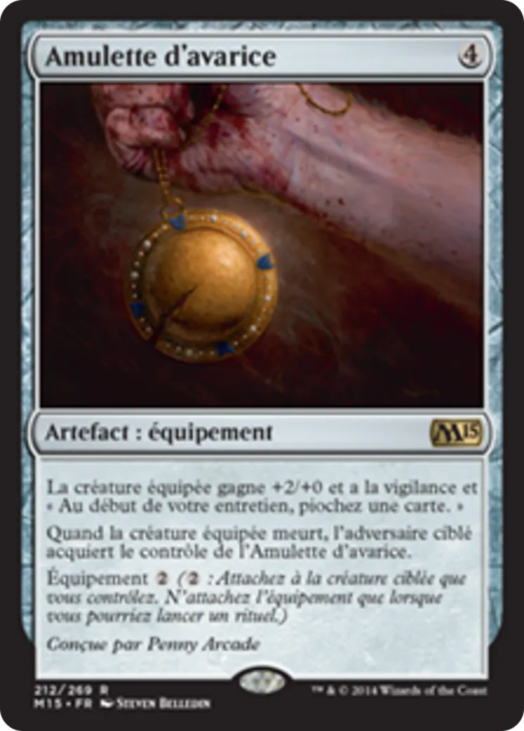 Amulette d'avarice — Magic 2015 — Magic: The Gathering