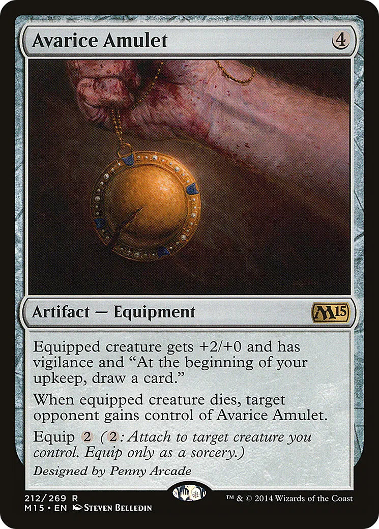Avarice Amulet — Magic 2015 — Magic: The Gathering