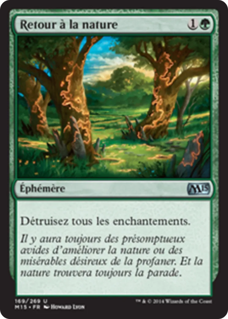 Retour à la nature — Magic 2015 — Magic: The Gathering