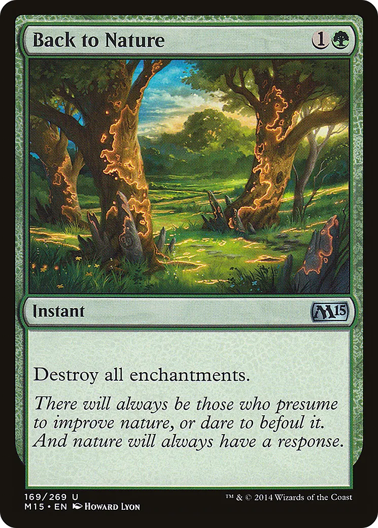Retour à la nature — Magic 2015 — Magic: The Gathering