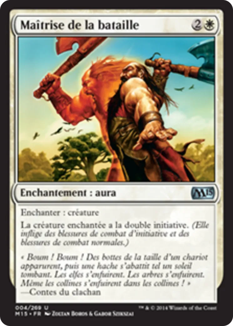 Maîtrise de la bataille — Magic 2015 — Magic: The Gathering