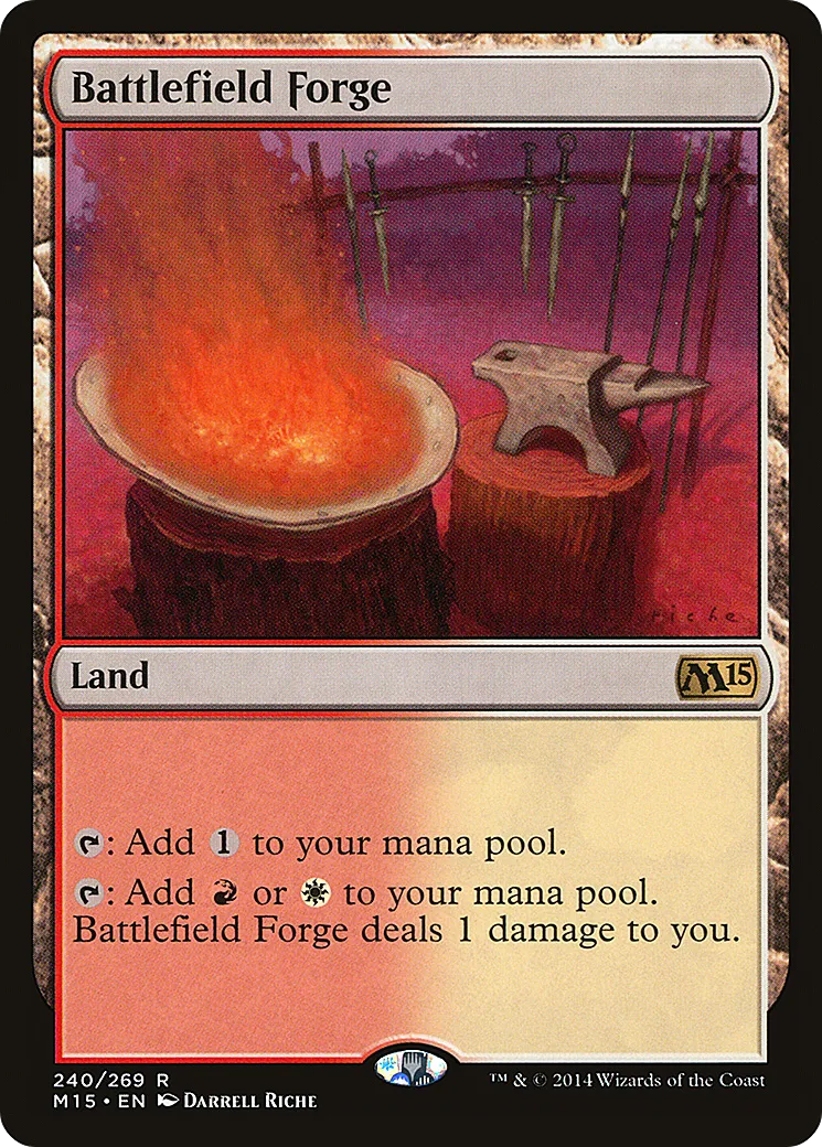 Battlefield Forge — Magic 2015 — Magic: The Gathering