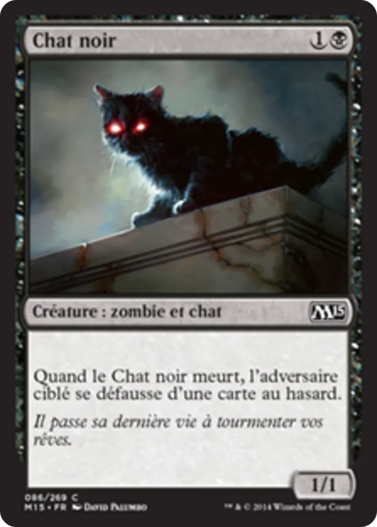 Chat noir — Magic 2015 — Magic: The Gathering
