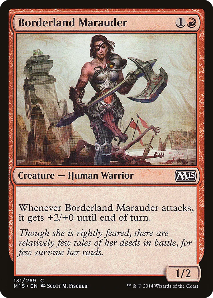 Maraudeuse des frontières — Magic 2015 — Magic: The Gathering