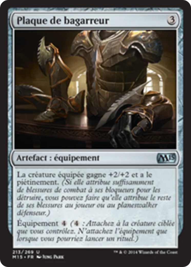 Plaque de bagarreur — Magic 2015 — Magic: The Gathering