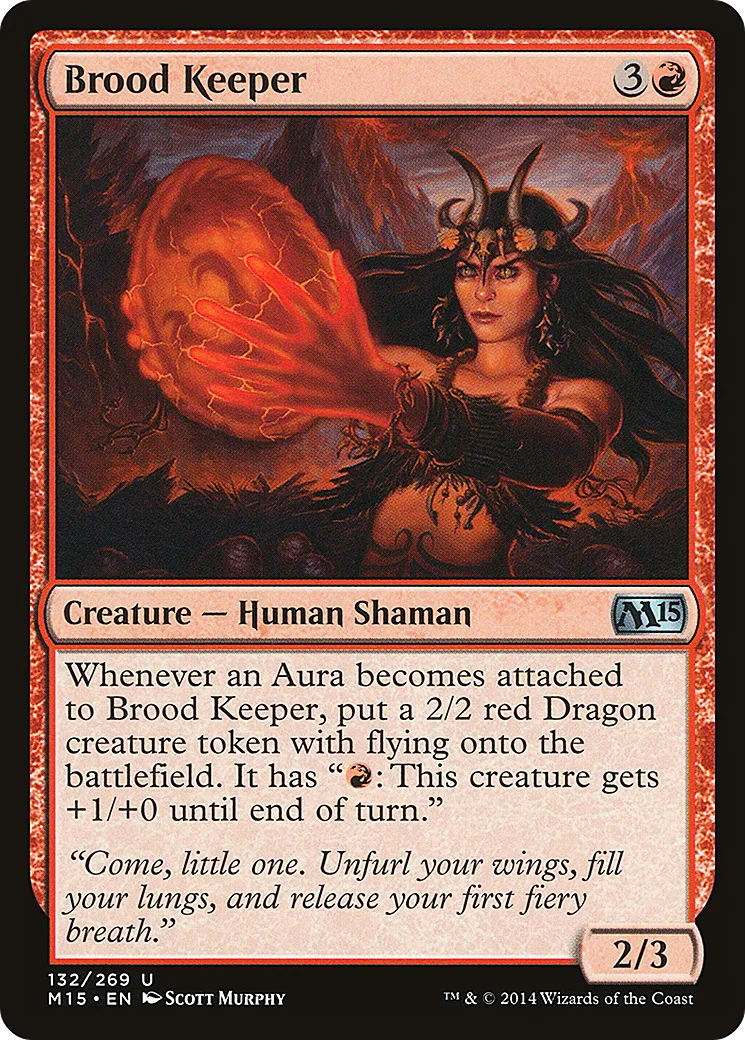 Gardienne de progéniture — Magic 2015 — Magic: The Gathering