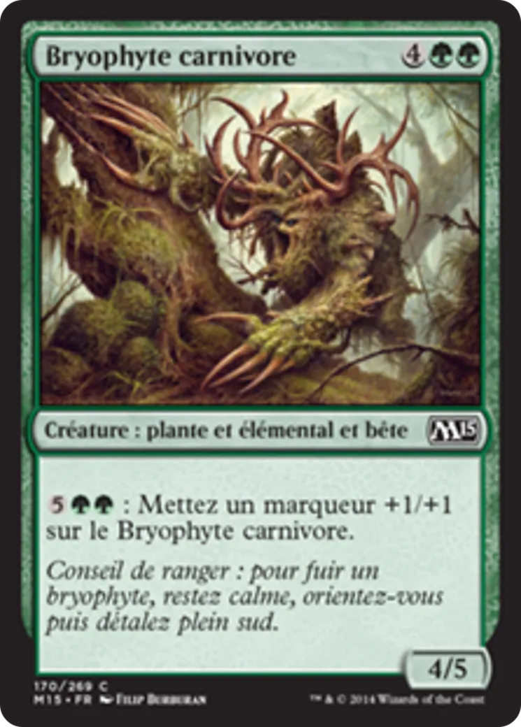 Bryophyte carnivore — Magic 2015 — Magic: The Gathering