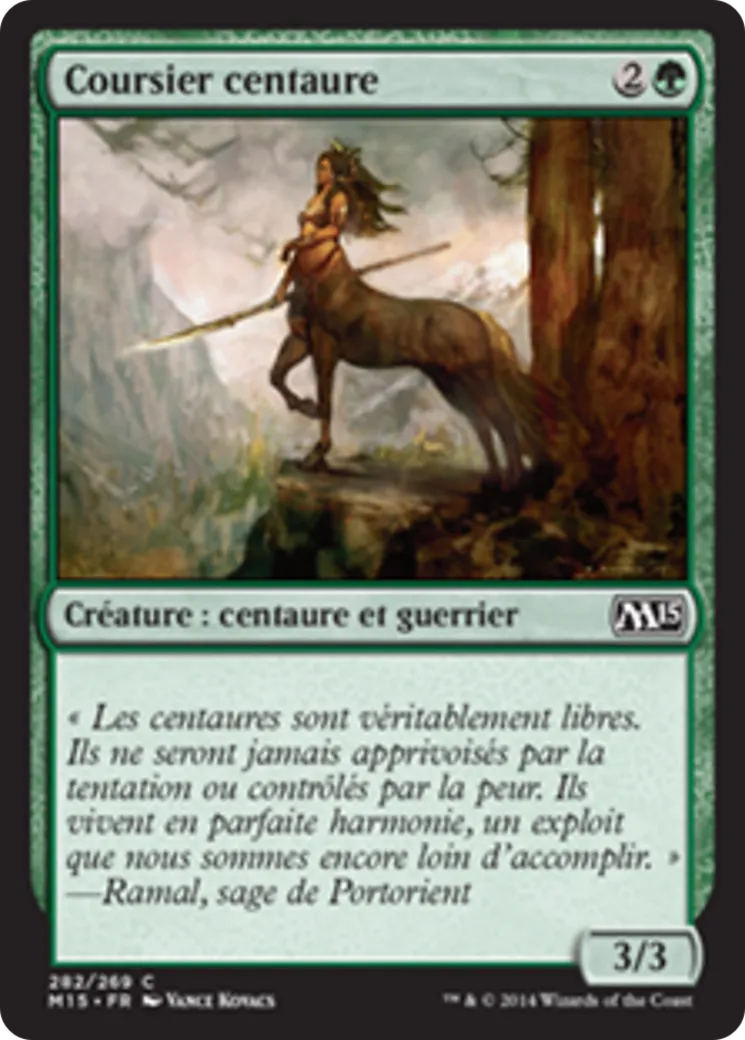 Coursier centaure — Magic 2015 — Magic: The Gathering