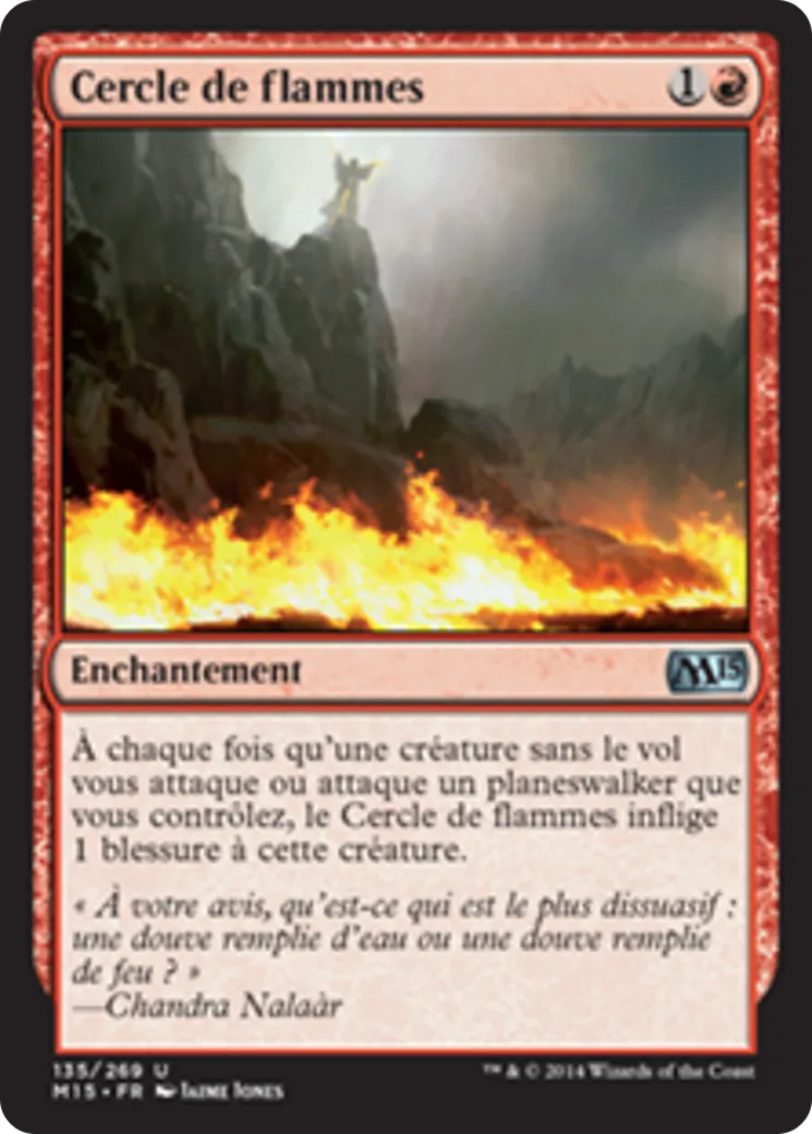 Cercle de flammes — Magic 2015 — Magic: The Gathering