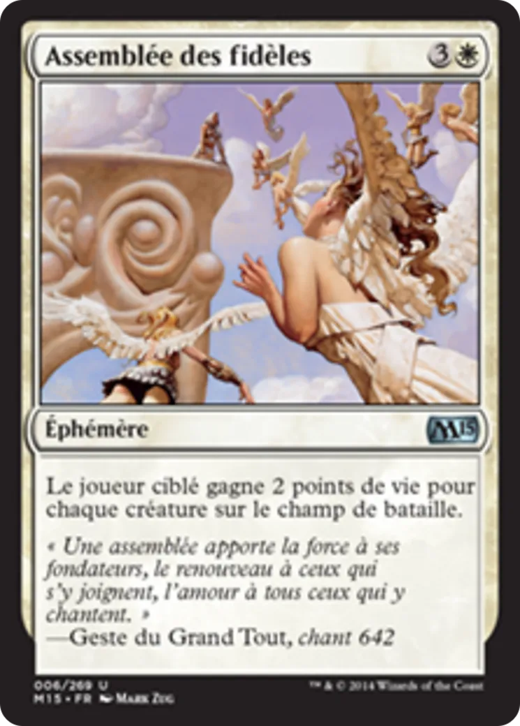 Assemblée des fidèles — Magic 2015 — Magic: The Gathering