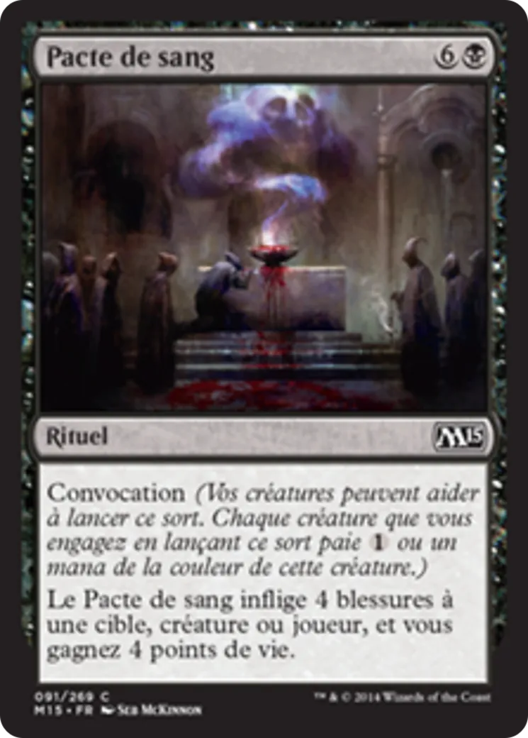 Pacte de sang — Magic 2015 — Magic: The Gathering