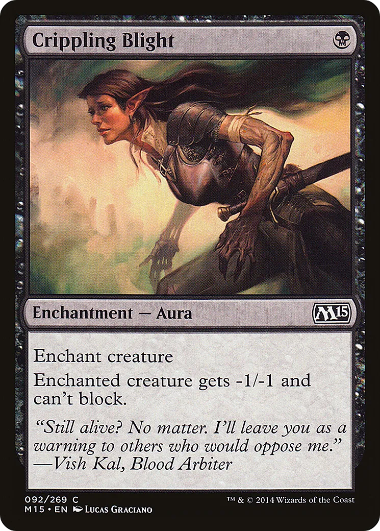 Fléau paralysant — Magic 2015 — Magic: The Gathering