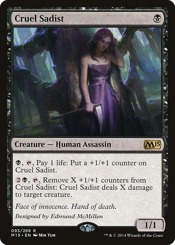 Cruelle sadique — Magic 2015 — Magic: The Gathering
