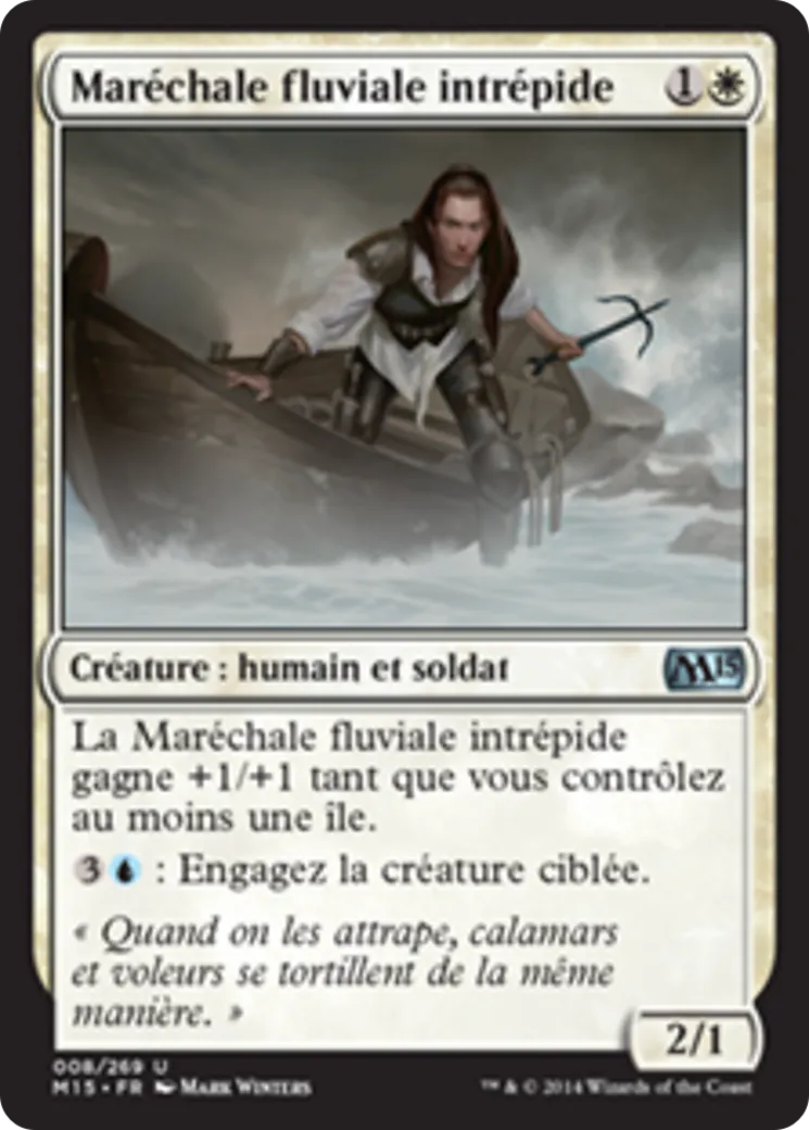 Maréchale fluviale intrépide — Magic 2015 — Magic: The Gathering