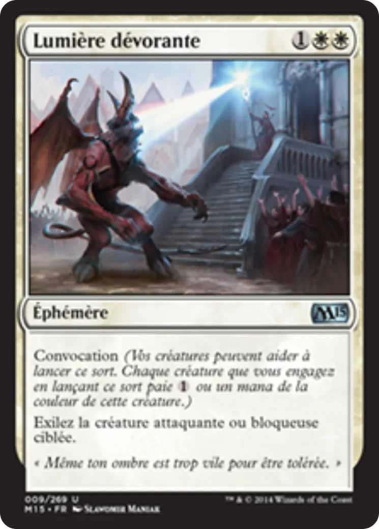 Lumière dévorante — Magic 2015 — Magic: The Gathering