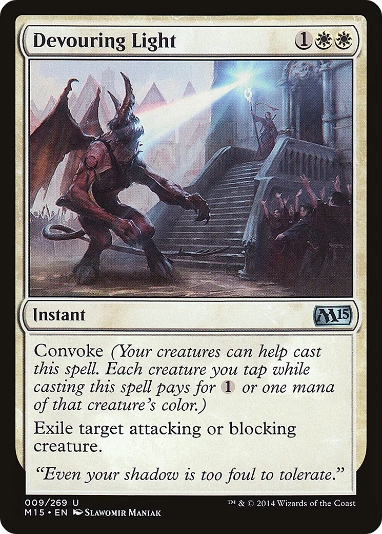 Lumière dévorante — Magic 2015 — Magic: The Gathering