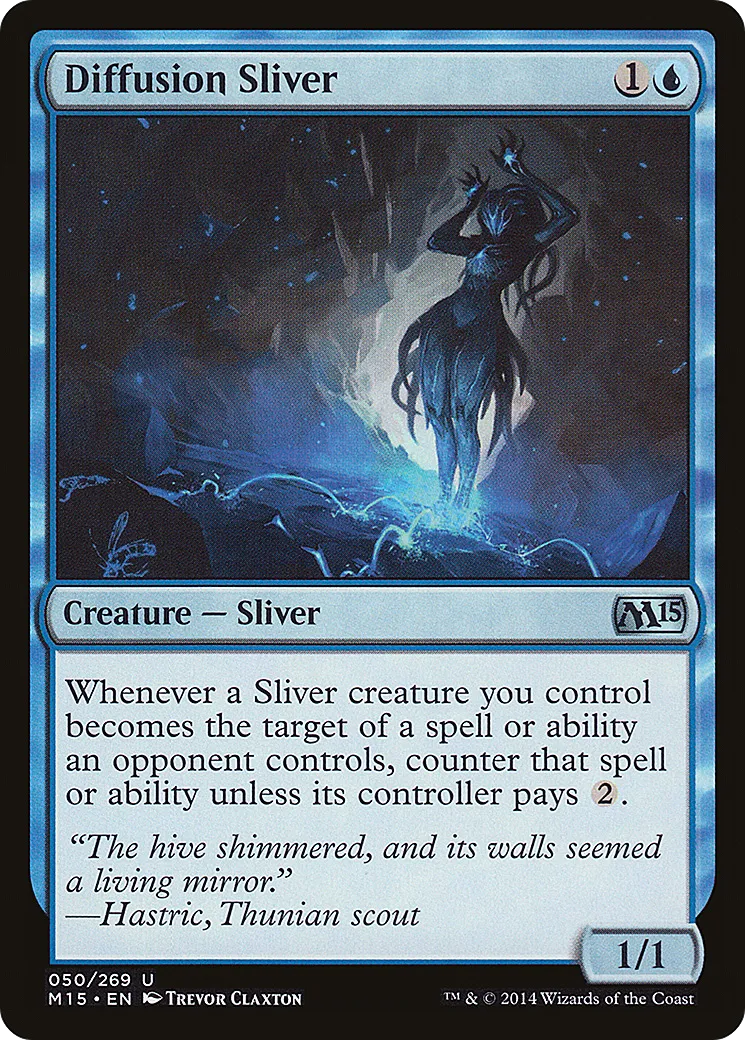 Diffusion Sliver — Magic 2015 — Magic: The Gathering