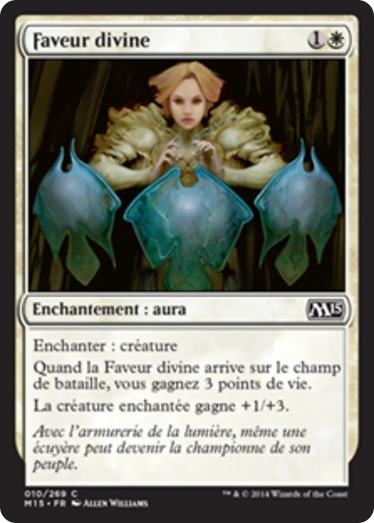 Faveur divine — Magic 2015 — Magic: The Gathering