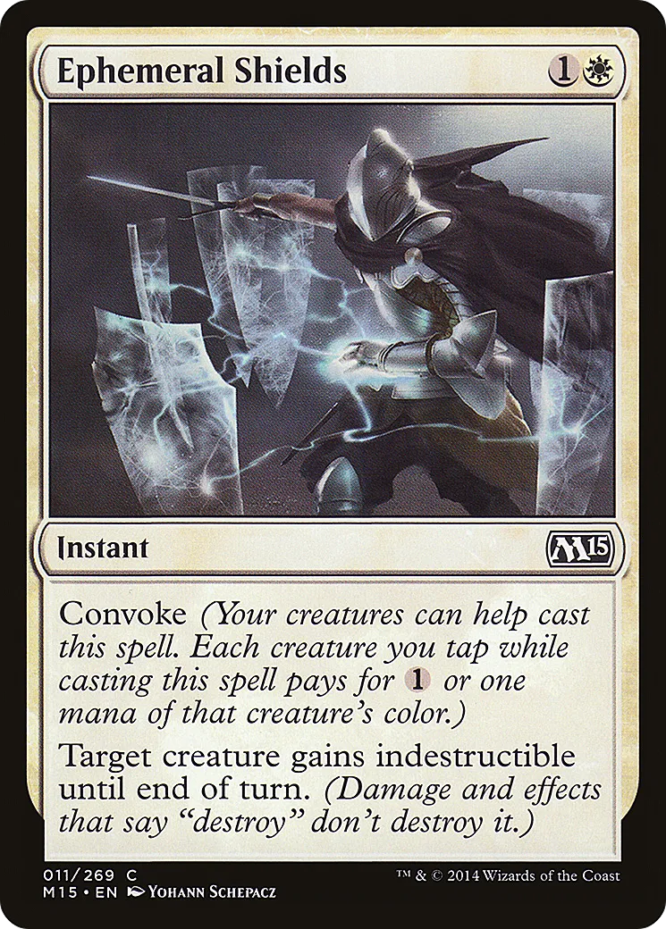 Boucliers éphémères — Magic 2015 — Magic: The Gathering