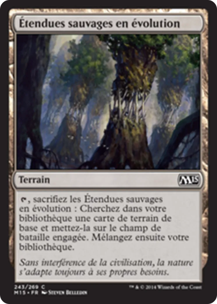 Étendues sauvages en évolution — Magic 2015 — Magic: The Gathering