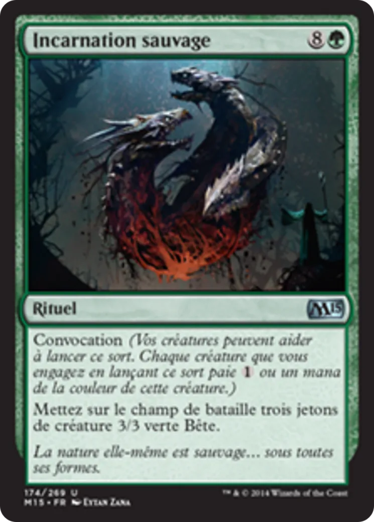 Incarnation sauvage — Magic 2015 — Magic: The Gathering