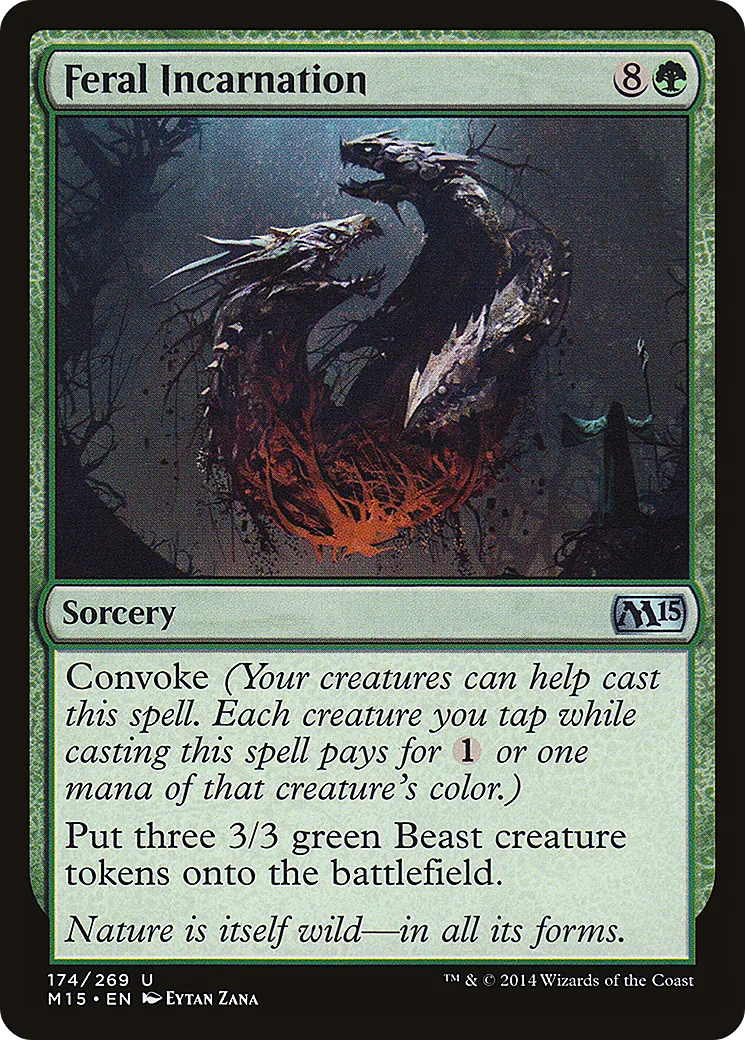 Incarnation sauvage — Magic 2015 — Magic: The Gathering