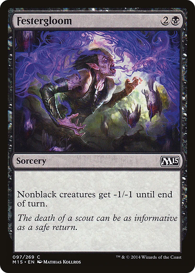 Festergloom — Magic 2015 — Magic: The Gathering