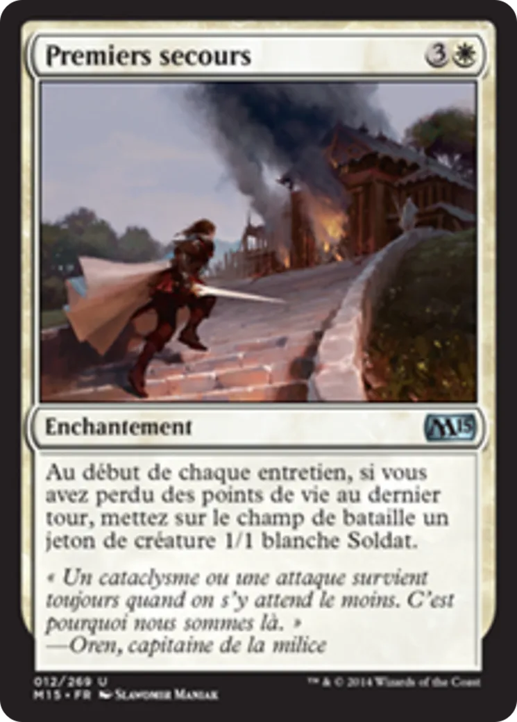 Premiers secours — Magic 2015 — Magic: The Gathering
