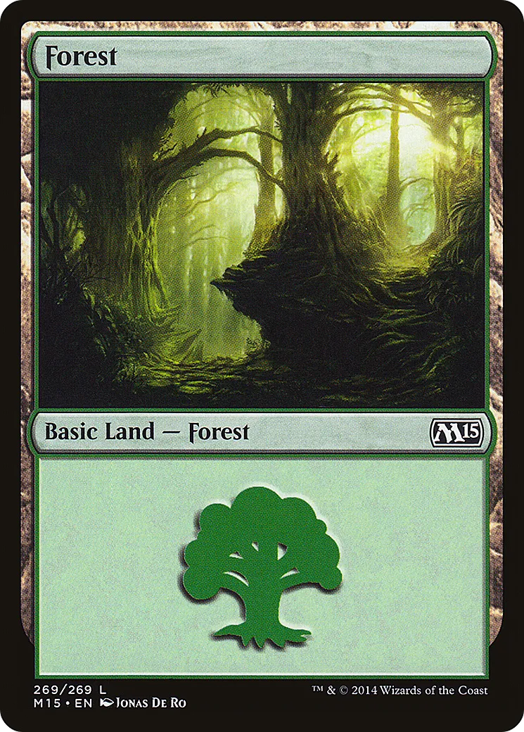 Forest — Magic 2015 — Magic: The Gathering