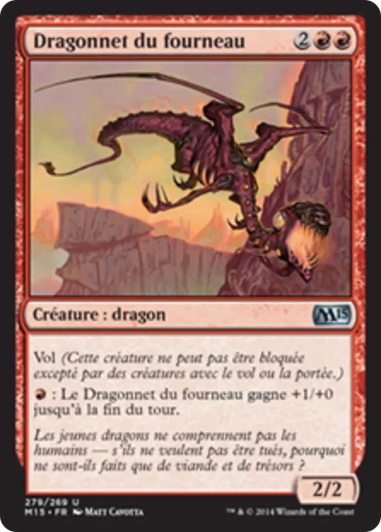 Dragonnet du fourneau — Magic 2015 — Magic: The Gathering