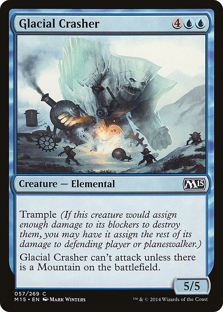 Fracasseur glaciaire — Magic 2015 — Magic: The Gathering