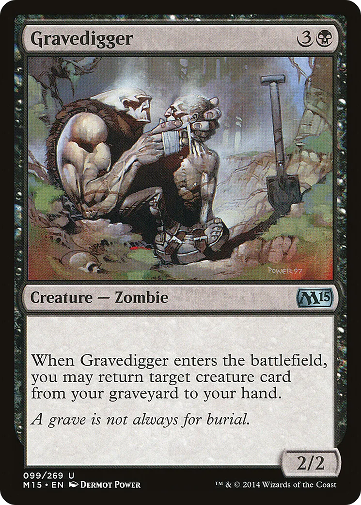 Fossoyeur — Magic 2015 — Magic: The Gathering