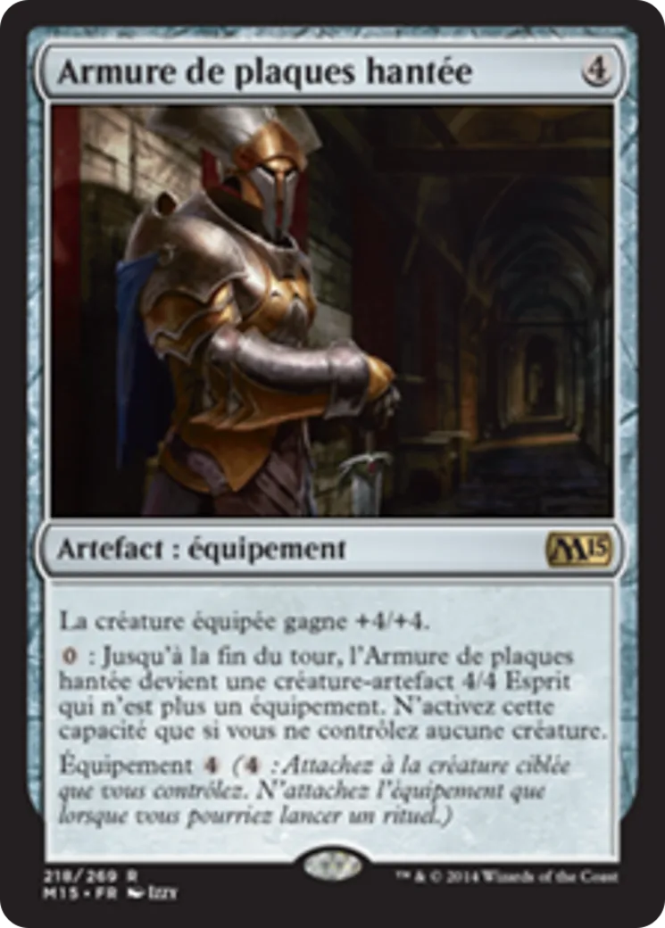 Armure de plaques hantée — Magic 2015 — Magic: The Gathering