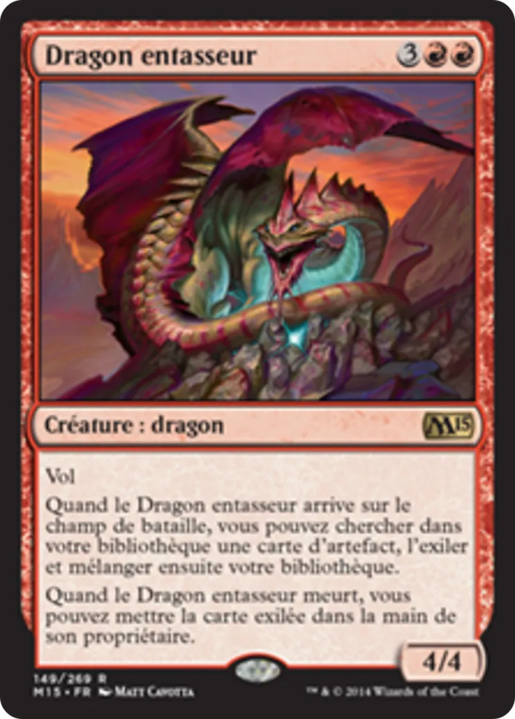 Dragon entasseur — Magic 2015 — Magic: The Gathering