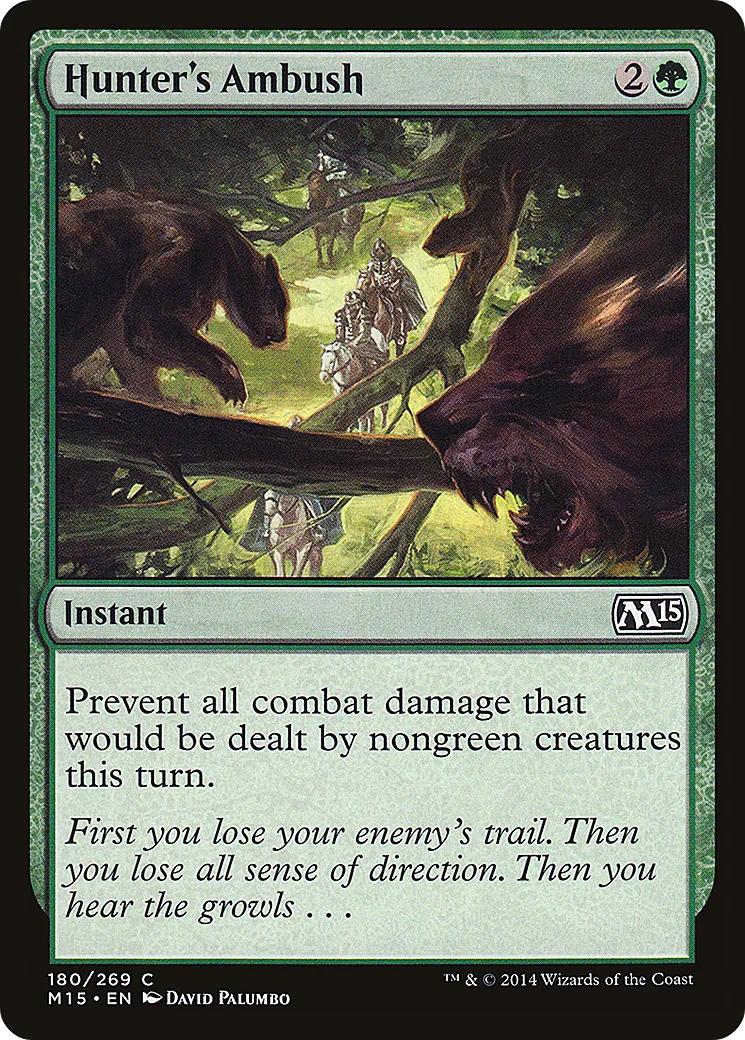 Embuscade du chasseur — Magic 2015 — Magic: The Gathering