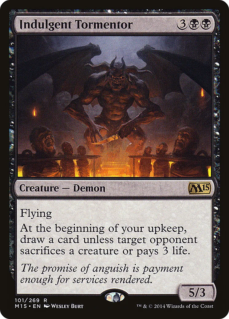 Indulgent Tormentor — Magic 2015 — Magic: The Gathering
