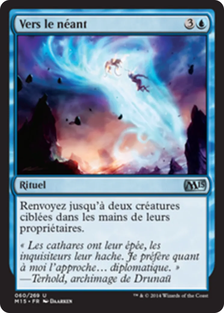Vers le néant — Magic 2015 — Magic: The Gathering