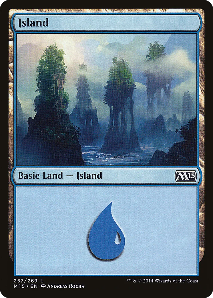 Island — Magic 2015 — Magic: The Gathering
