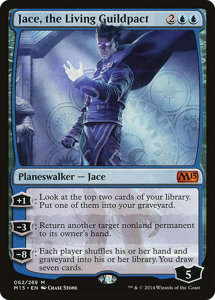 Jace, the Living Guildpact — Magic 2015 — Magic: The Gathering