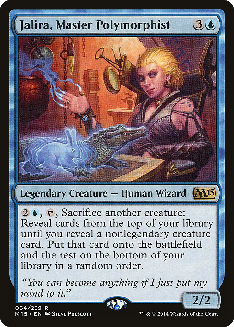 Jalira, Master Polymorphist — Magic 2015 — Magic: The Gathering