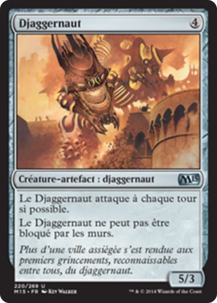 Djaggernaut — Magic 2015 — Magic: The Gathering