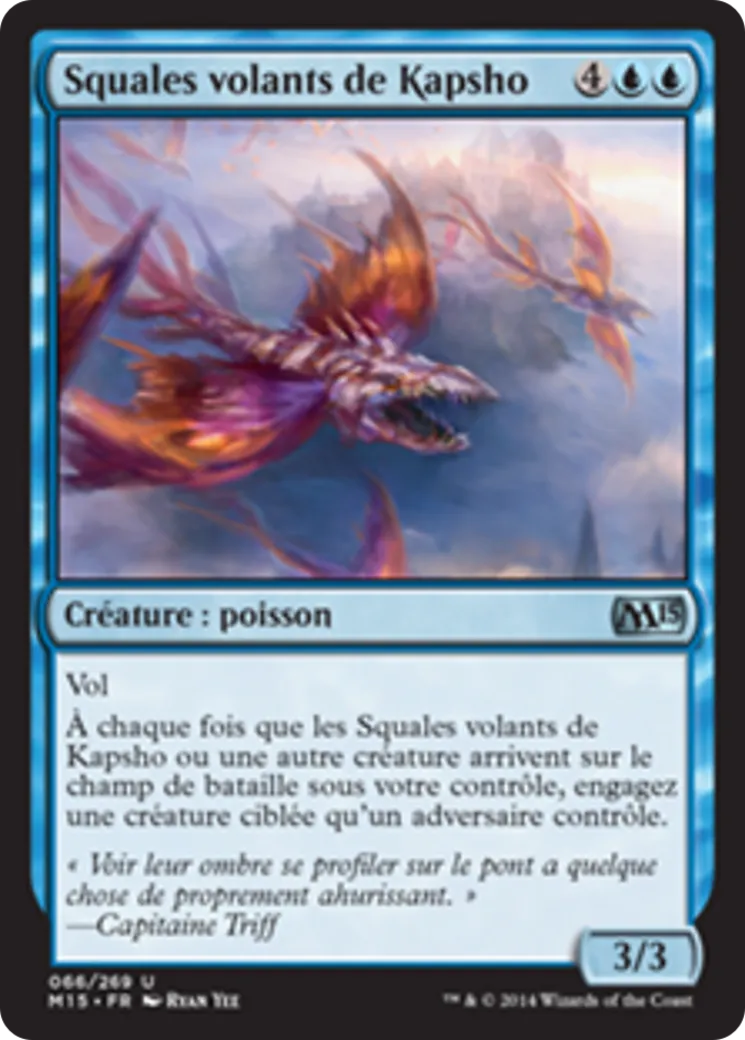 Squales volants de Kapsho — Magic 2015 — Magic: The Gathering