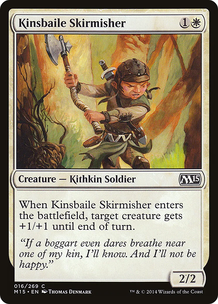 Assaillant de Kinsbayel — Magic 2015 — Magic: The Gathering