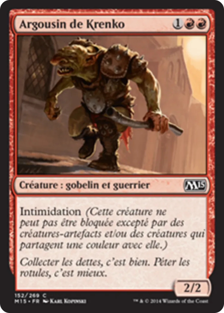 Argousin de Krenko — Magic 2015 — Magic: The Gathering
