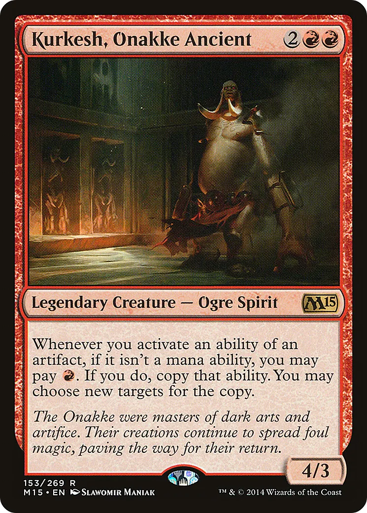 Kurkesh, Onakke Ancient — Magic 2015 — Magic: The Gathering