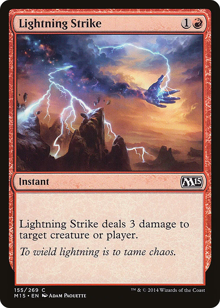 Lightning Strike — Magic 2015 — Magic: The Gathering